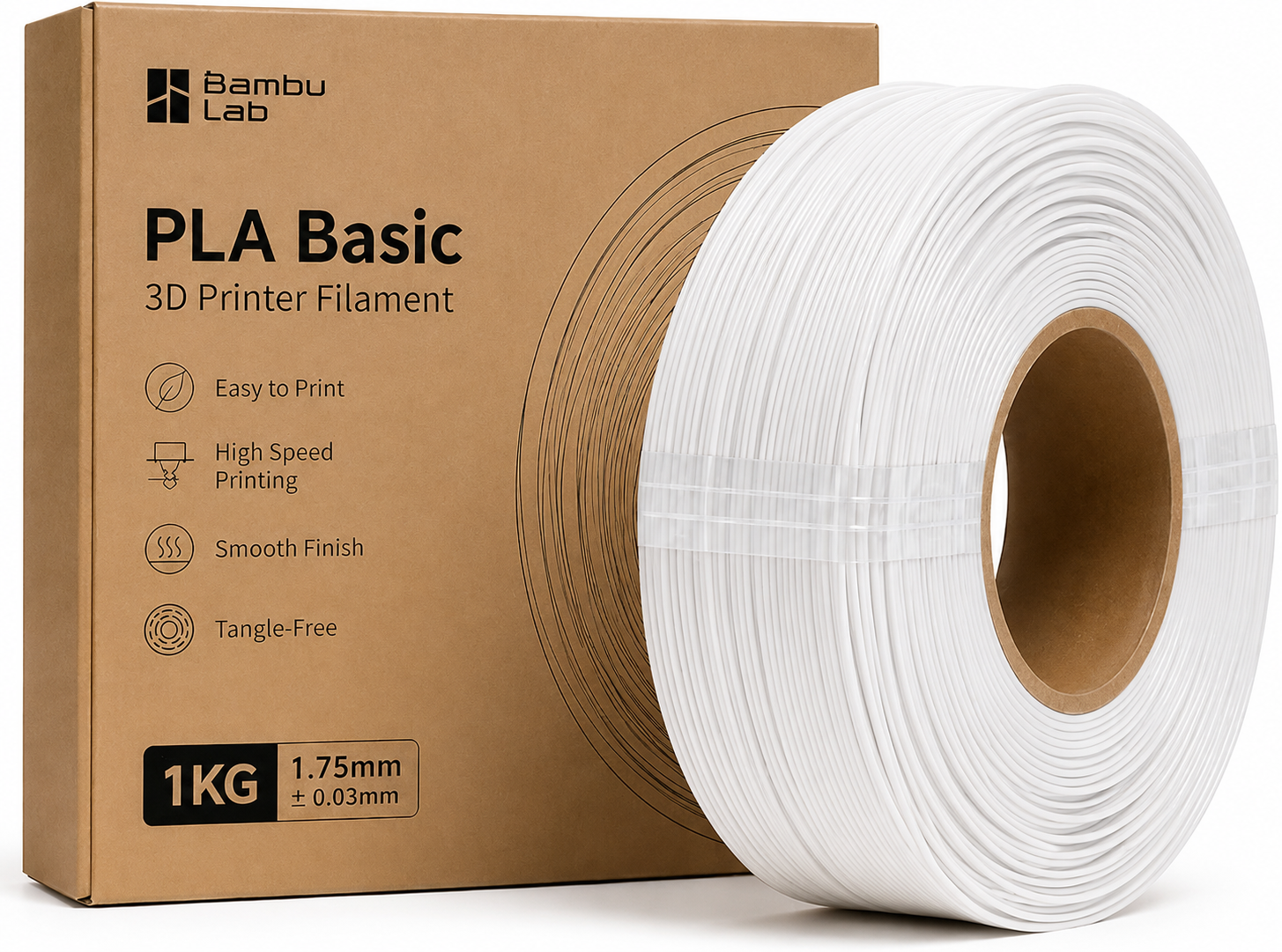 Bambu Lab PLA Basic White