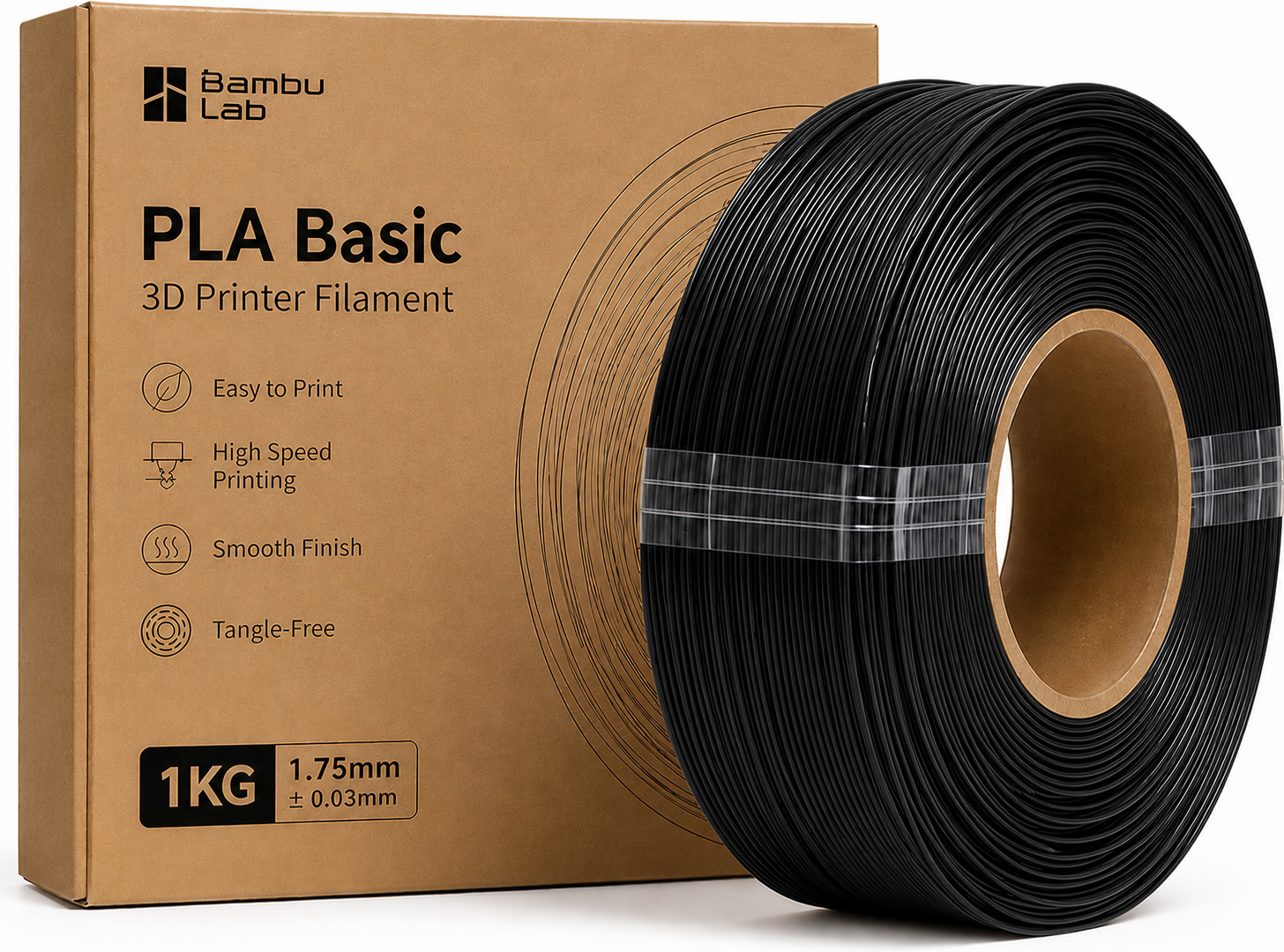 Bambu Lab PLA Basic Black